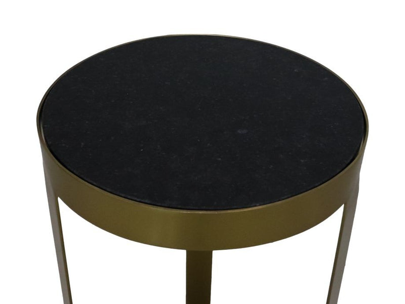 Side table Boaz Black | 60 cm