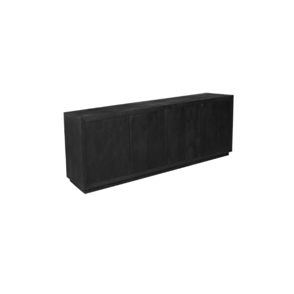 Sideboard Brüssel Schwarz | 200 cm