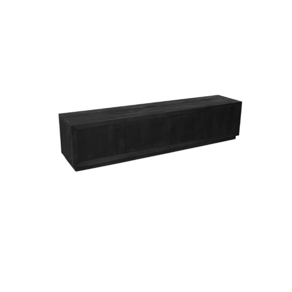 TV cabinet Brussels Black | 200 cm