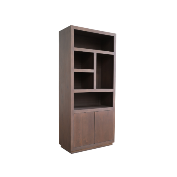 Brussels Black XL Shelving Unit | 160 cm