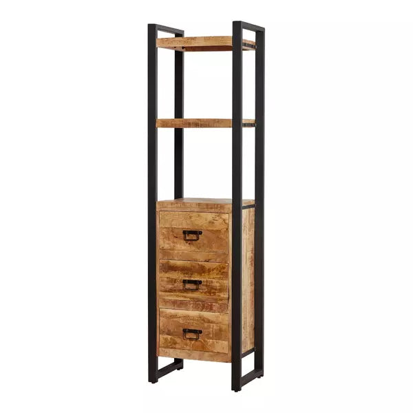 Bookcase Boaz 3 drawers | 55 cm