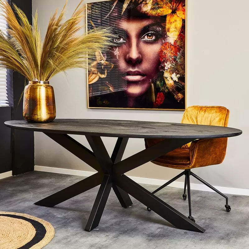 Eettafel New York | 160 cm | Ovaal