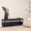 TV cabinet Boaz Black | 180 cm