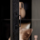 Display cabinet Boaz Black | 115 cm